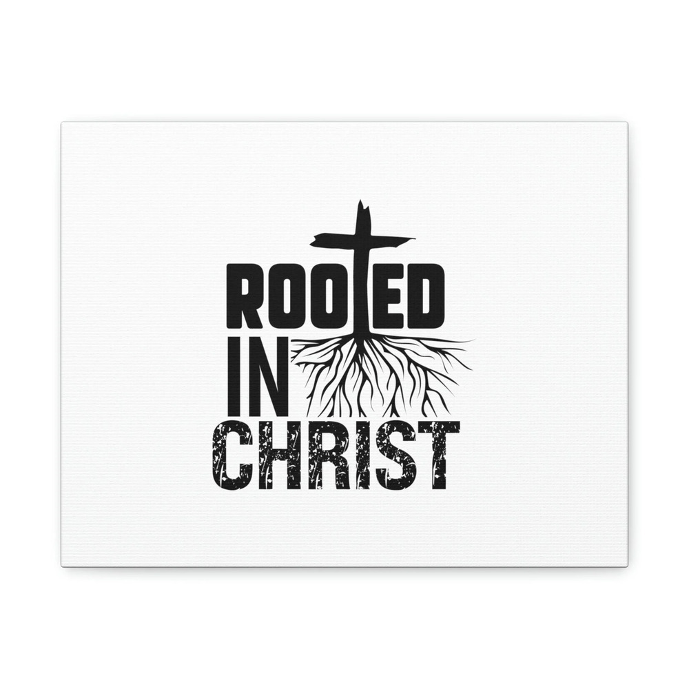 Scripture Walls Rooted In Christ Ephesians 3:17 Cross Christian Wall Art Bible